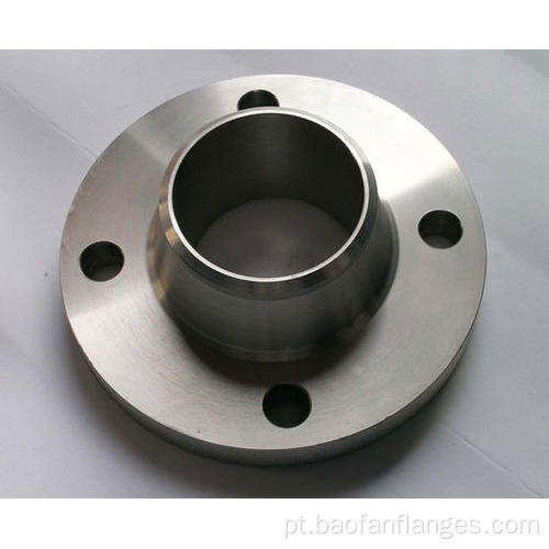 Flange de aço inoxidável do pescoço da soldadura de aço